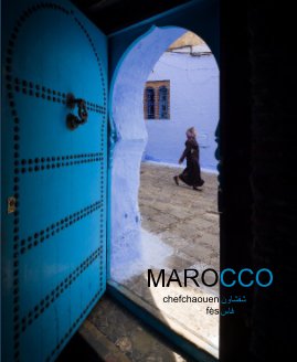 MAROCCO chefchaouen شفشاون ‎ fès فاس‎ book cover