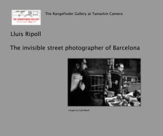 The invisible street photographer of Barcelona book cover