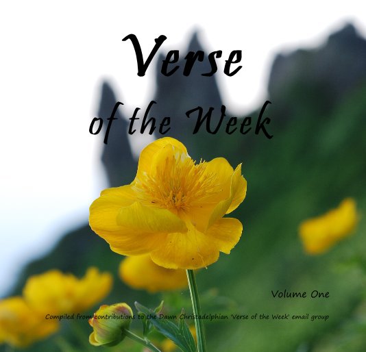 View Verse of the Week by asaxon