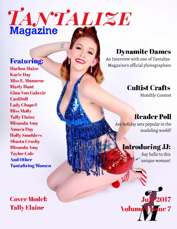 View Tantalize Magazine Volume 1 Issue 7 by Ashlyn Cook, Samantha Wilson, Tally Elaine, Matilda Marie