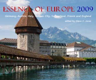 Essence of Europe 2009 book cover