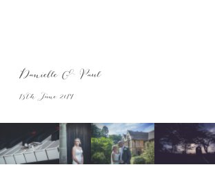 The Union of Danielle and Paul (Small) book cover