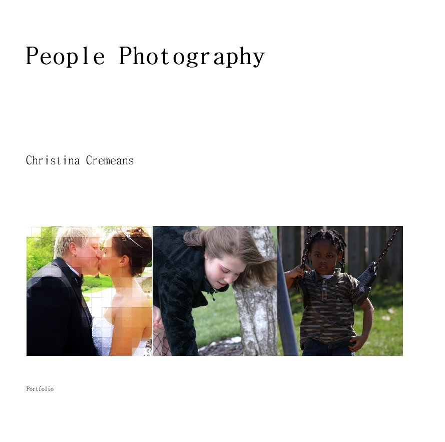 View People Photography by Christina Cremeans