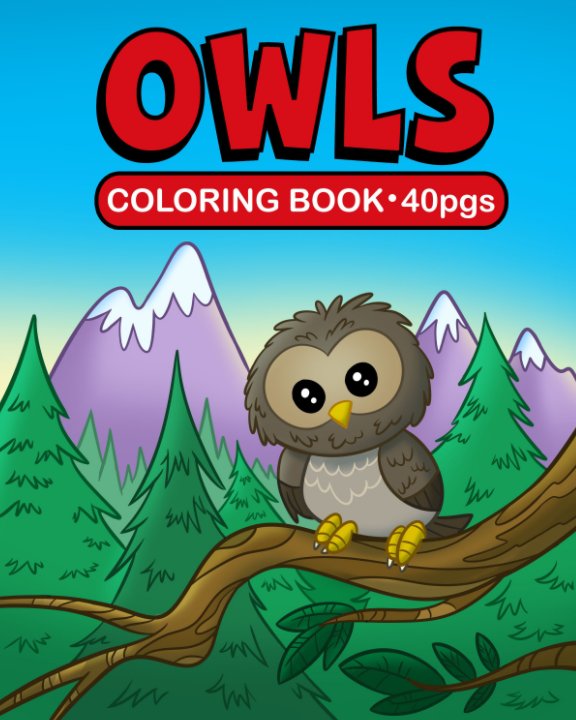 View Owls Coloring Book by Maurice Carter