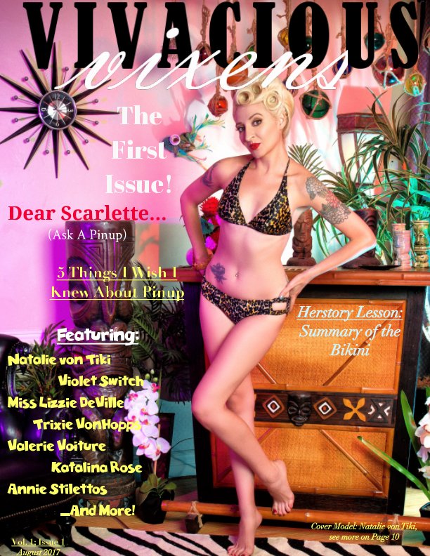 View Vivavious Vixens Magazine by Scarlette Switchblade