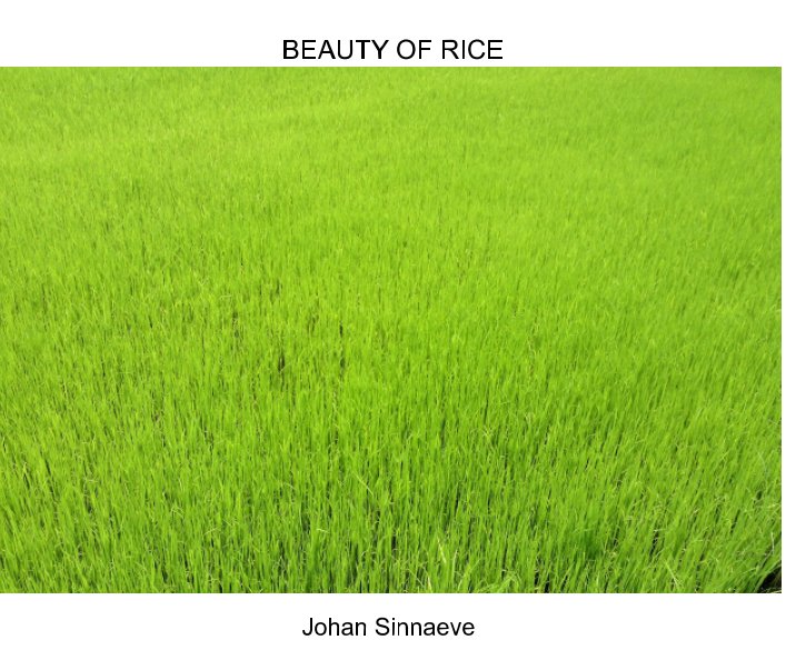 Bekijk Beauty of Rice op Johan Sinnaeve