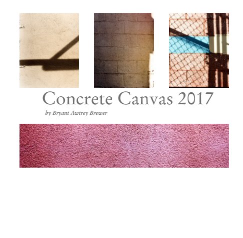 View Concrete Canvas 2017 by Bryant Awtrey Brewer