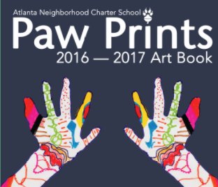 ANCS Paw Prints Art Book, 2016 - 2017 (hardcover) book cover