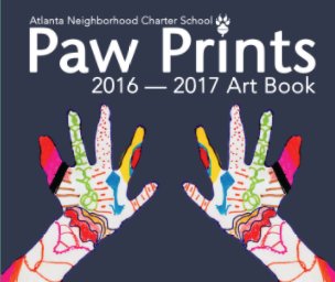 ANCS Paw Prints Art Book, 2016 - 2017 (softcover) book cover