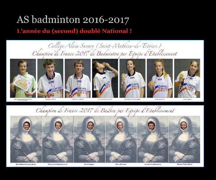 Visualizza AS badminton 2016-2017 di Baillette Frédéric