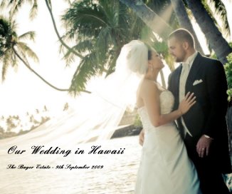 Our Wedding in Hawaii book cover