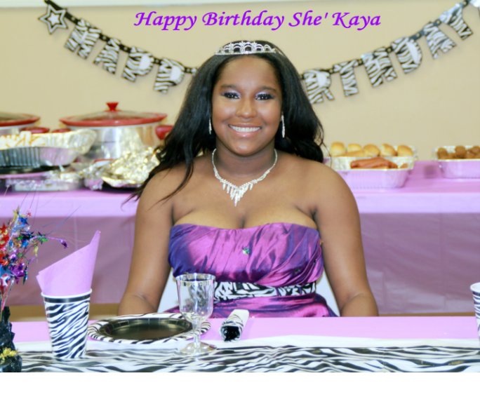 Bekijk Happy Birth Day She'Kaya op Michael R. Maffett