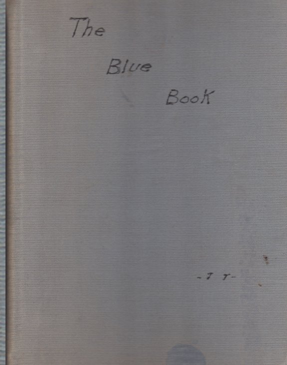 Bekijk The Blue Book -TT- op Wayne Heiniger