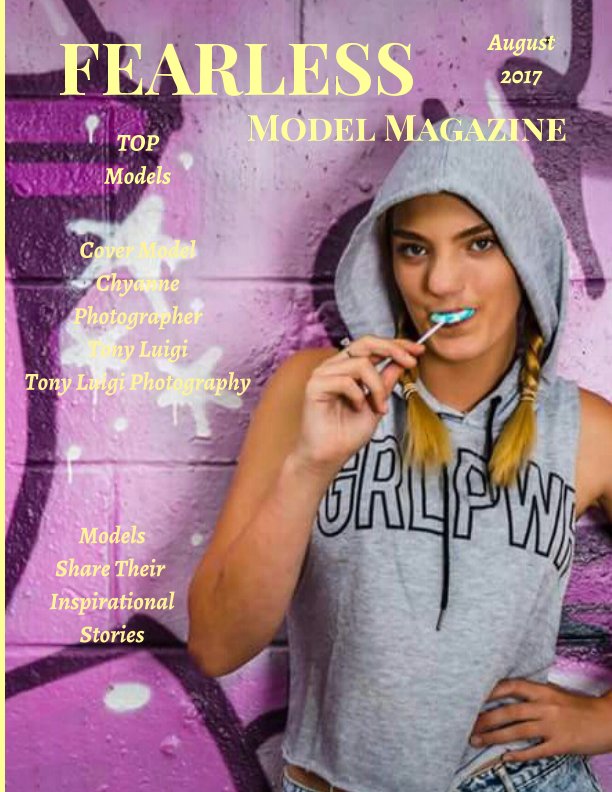 View August 2017 Fearless Model Magazine by Jeana Ann Bonnette