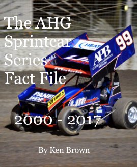 The AHG Sprintcar Series Fact File book cover