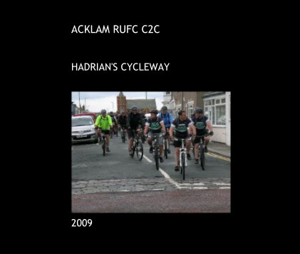 ACKLAM RUFC C2C 2009 book cover