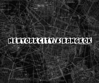 New York city VS Bangkok book cover