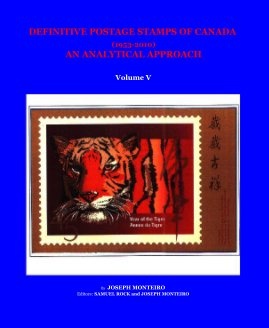 DEFINITIVE POSTAGE STAMPS OF CANADA (1953-2010) AN ANALYTICAL APPROACH book cover