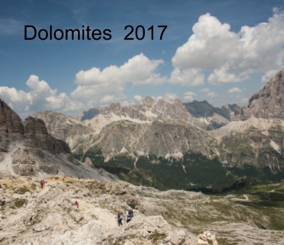 Dolomites 2017 book cover