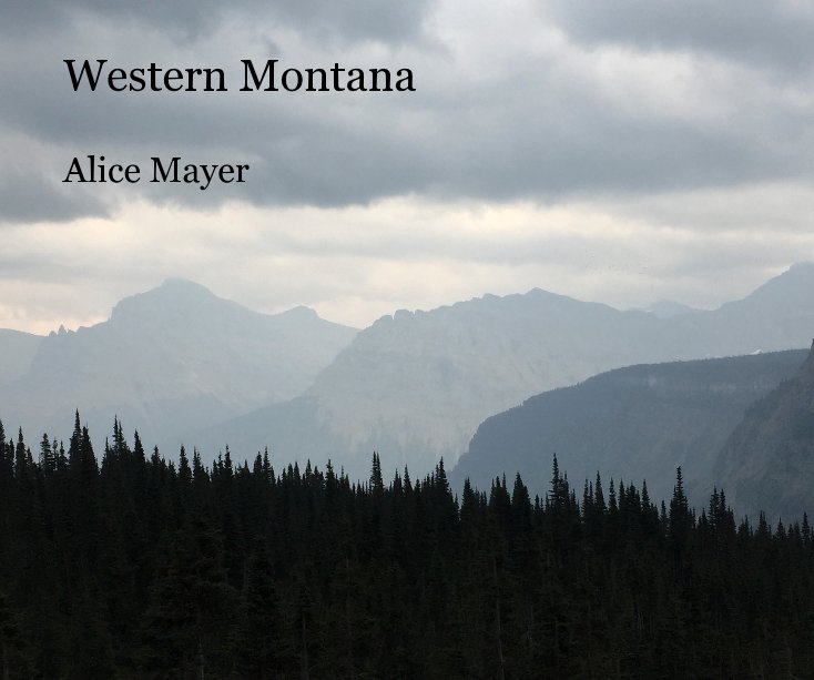 View Western Montana by Alice Mayer