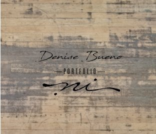 Denise Bueno—Portfolio book cover