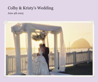 Colby & Kristy's Wedding_FINAL book cover