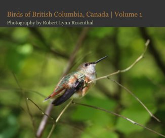 Birds of British Columbia, Canada | Volume 1 book cover