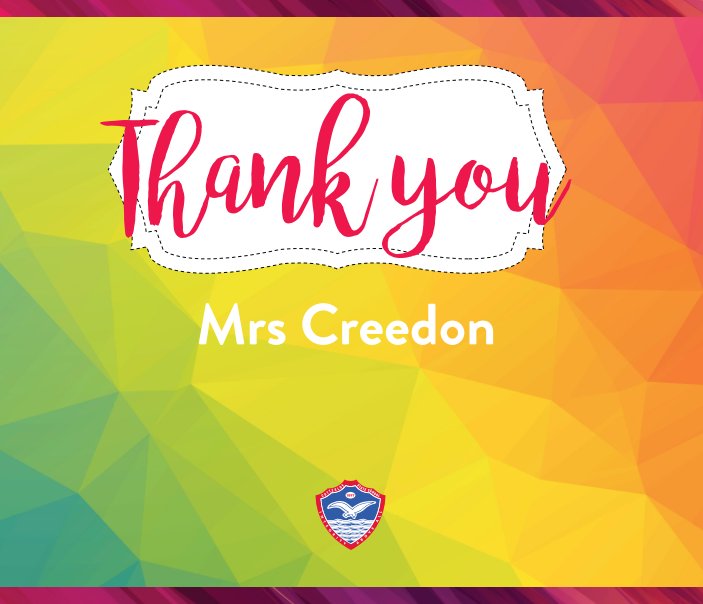 View Thank You Mrs Creedon (Hardcover) by Larissa Wiese