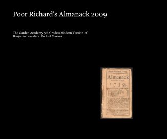 Poor Richard's Almanack 2009 book cover
