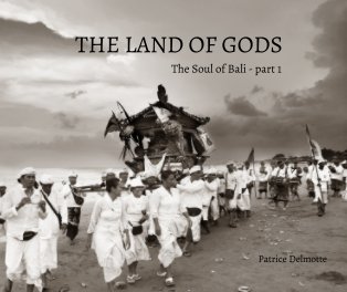 THE LAND OF GODS  -  Hard cover - Dust jacket - 25x20cm book cover