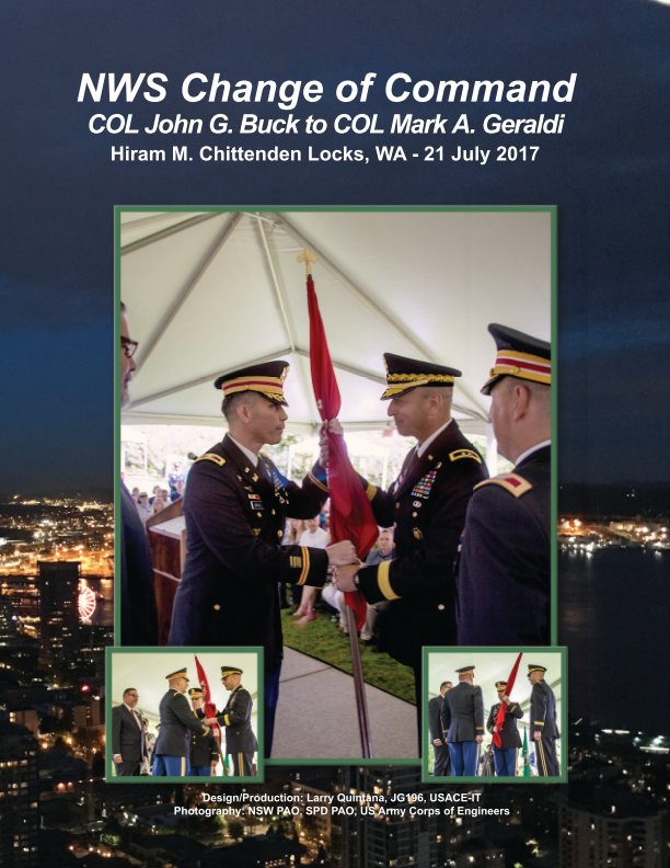 Visualizza Change of Command - Seattle District USACE di Larry Quintana