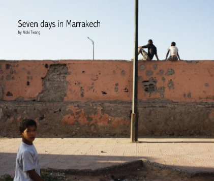 Seven days in Marrakech book cover