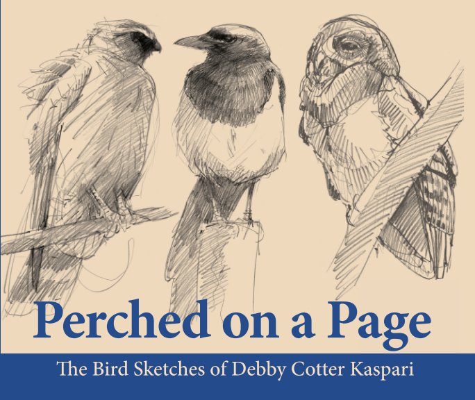 View Perched On A Page: The Bird Sketches of Debby Cotter Kaspari by Debby Cotter Kaspari