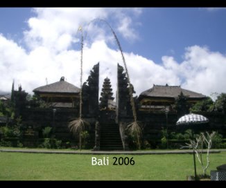 Bali 2006 book cover