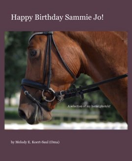 Happy Birthday Sammie Jo! book cover
