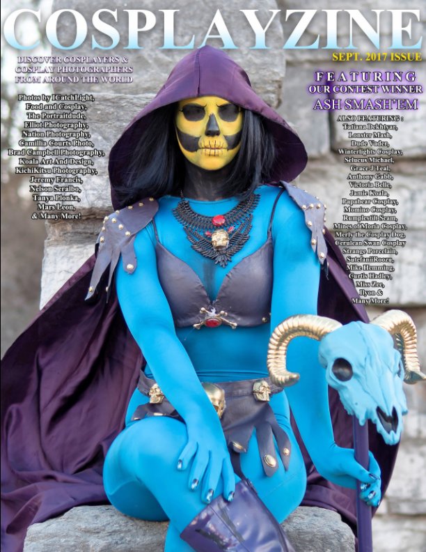 View Cosplayzine Sept Issue 2017 Alt Cover by cosplayzine