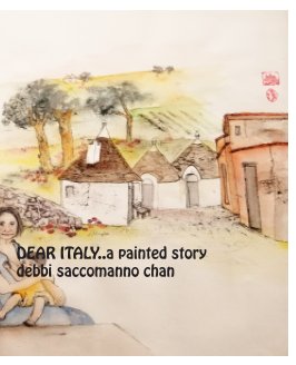 DEAR ITALY..a painted story book cover