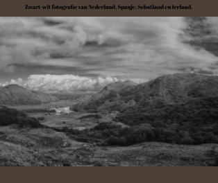 Zwart/wit natuur fotografie book cover