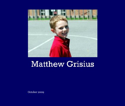 Matthew Grisius book cover