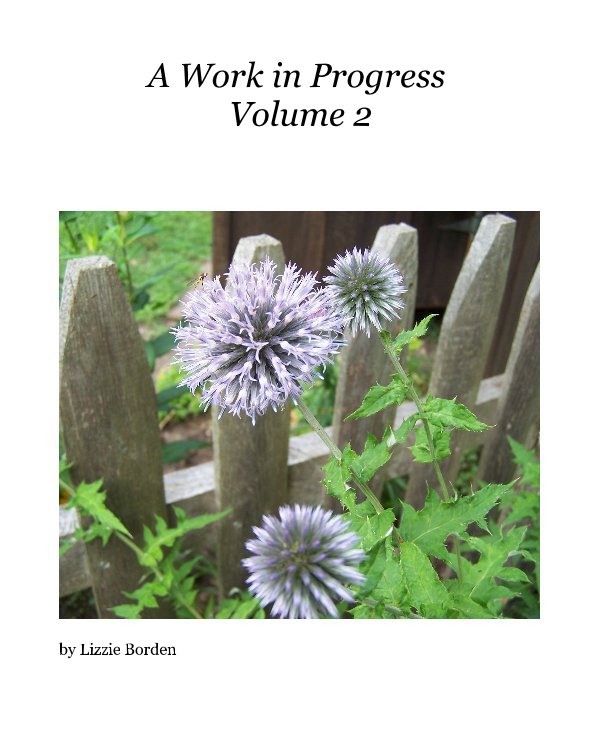 View A Work in Progress Volume 2 by Lizzie Borden