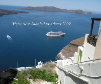 Memories: Istanbul to Athens 2009 book cover