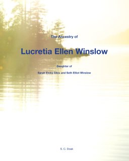 The Ancestry of Lucretia Ellen Winslow book cover