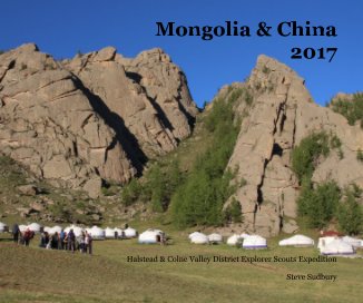 Mongolia & China 2017 book cover
