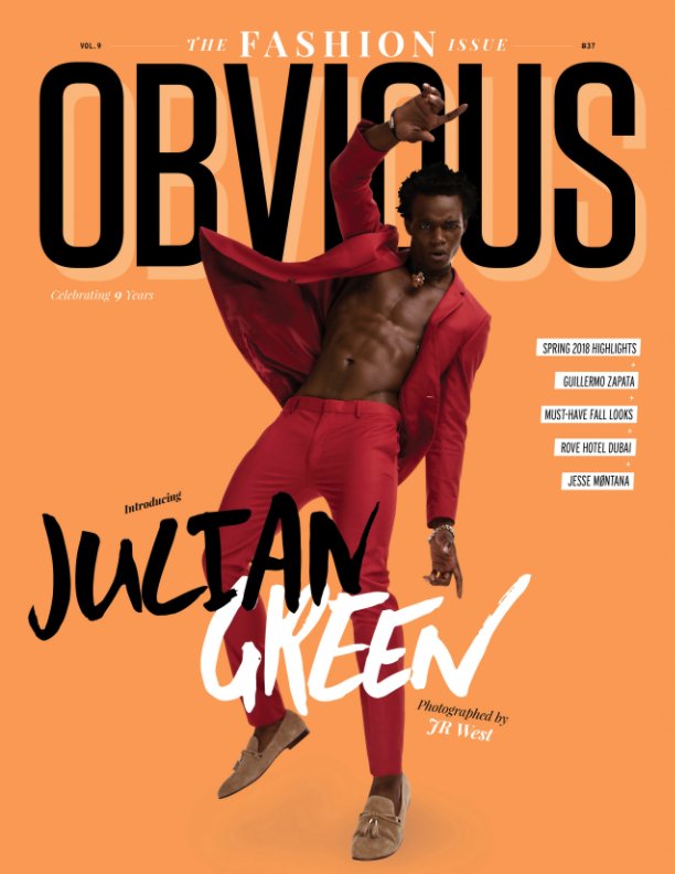 Ver FASHION ISSUE | JULIAN GREEN por OBVIOUS MAGAZINE