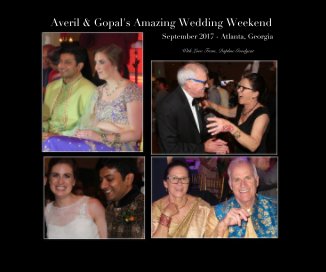 Averil & Gopal's Amazing Wedding Weekend book cover