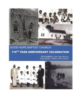 Good Hope Baptist Church 110th book cover