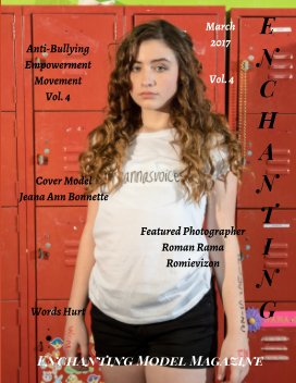 Anti-Bullying Vol. 4 Featured Photographer Roman Rama Enchanting Model Magazine March 2017 book cover