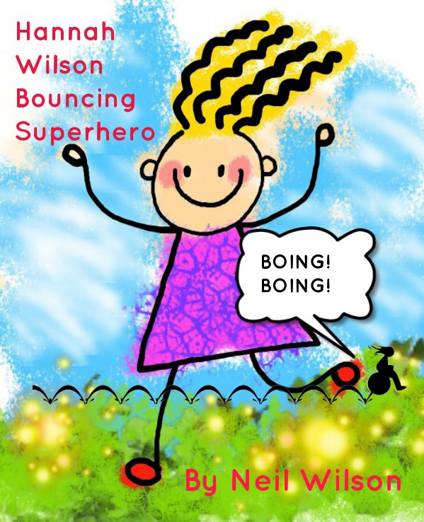 Visualizza Hannah Wilson Bouncing Superhero di Neil Wilson
