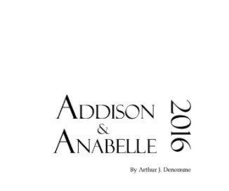 Addison & Anabelle 2016 book cover