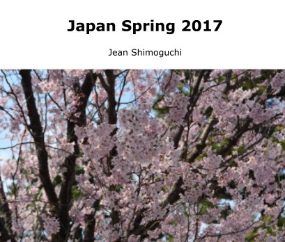 Japan Spring 2017 book cover